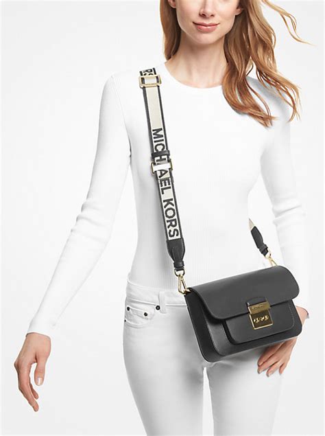 michael kors white sloan bag|michael kors sloan editor.